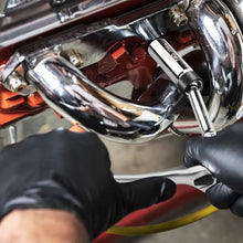 Load image into Gallery viewer, TOPEX 5-PIECE Swivel Spark Plug Socket Set 3/8″ Drive Extra Long