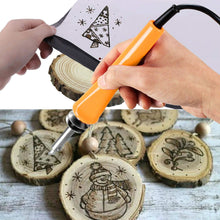 Load image into Gallery viewer, MasterSpec 37PC 30W Wood Burning Set Electric Soldering Iron Kit Iron Burner Hobby Kit