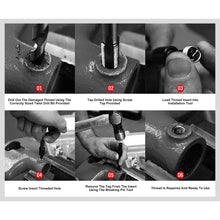 Load image into Gallery viewer, MasterSpec 138PCS HSS Thread Repair Kit Metric