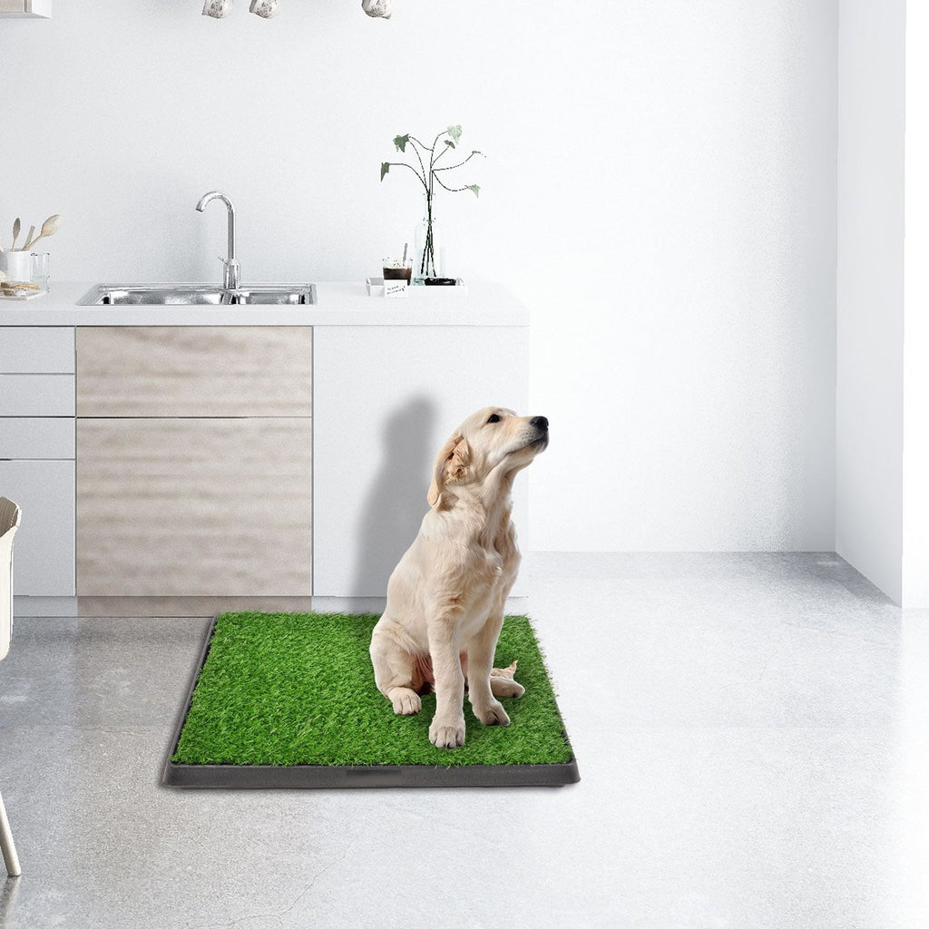 truepal Artificial Grass Dog Pee Pad Potty - Artificial Grass Patch for Dogs - Pet Litter Box