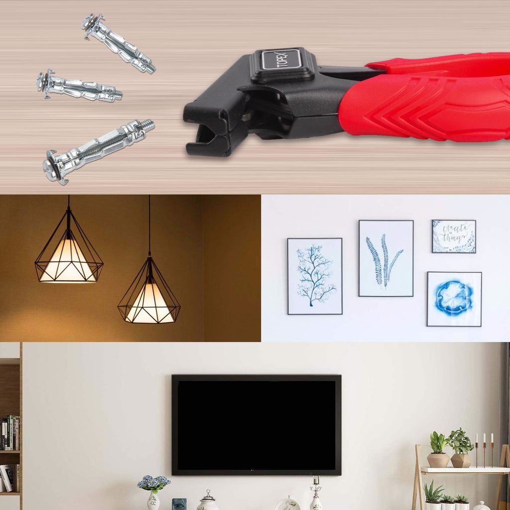 TOPEX 41 Pieces Hollow Wall Anchor Fixing Setting Tool Kit