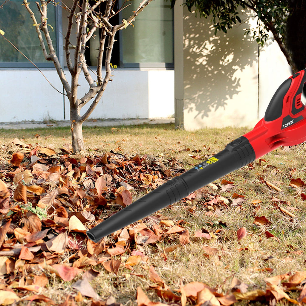 TOPEX 20V MAX Cordless Leaf Blower 1.5Ah Battery 200km/h