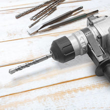 Load image into Gallery viewer, TOPEX 17 Piece SDS PLUS Rotary Hammer Drill Bits Set &amp; Chisel Bits Hole Tool Set
