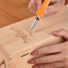 Load image into Gallery viewer, MasterSpec 37PC 30W Wood Burning Set Electric Soldering Iron Kit Iron Burner Hobby Kit