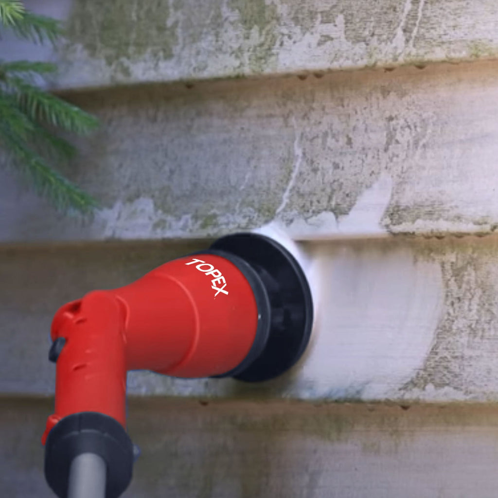 TOPEX 20V Cordless Power Tool Kit Telescoping Electric Scrubber Pressure Washer