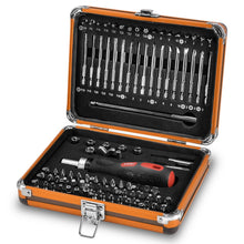 Load image into Gallery viewer, TOPEX 92PCS Ratchet Screwdriver Bits Set Ratcheting Driver Bits Kit Security bits precision bits set