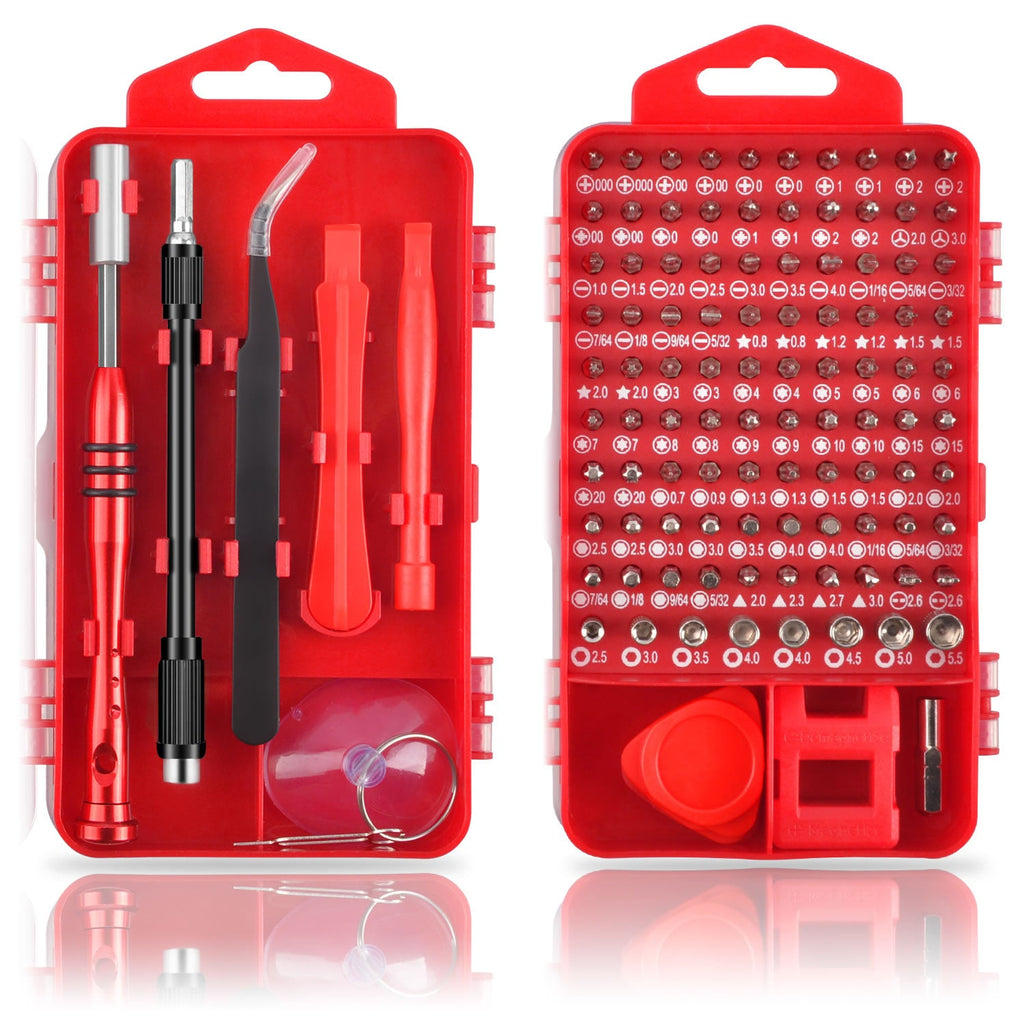 TOPEX 112Pcs Precision Screwdriver Set Screw Driving Bit Repair Tools Kit