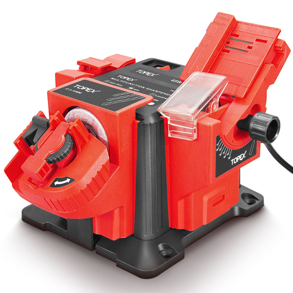 TOPEX 65W Electric Multifunction Sharpener SAA Drill Bit Knives Scissors Chisel