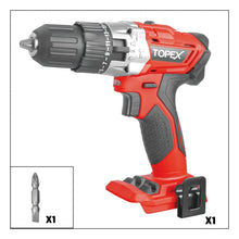 Load image into Gallery viewer, TOPEX Cordless Drill Driver Impact Hammer drill (Skin)