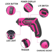 Load image into Gallery viewer, Monika 4V Cordless Electric Cutter Kit 5In1 Multi-Functional Screwdriver Electric Wine Corkscrew