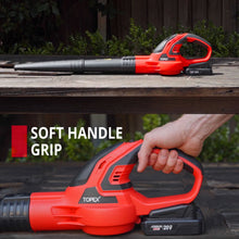 Load image into Gallery viewer, TOPEX 20V Cordless Blower and Hedge Trimmer Combo Kit w/ Battery