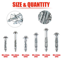 Load image into Gallery viewer, TOPEX 41 Pieces Hollow Wall Anchor Fixing Setting Tool Kit