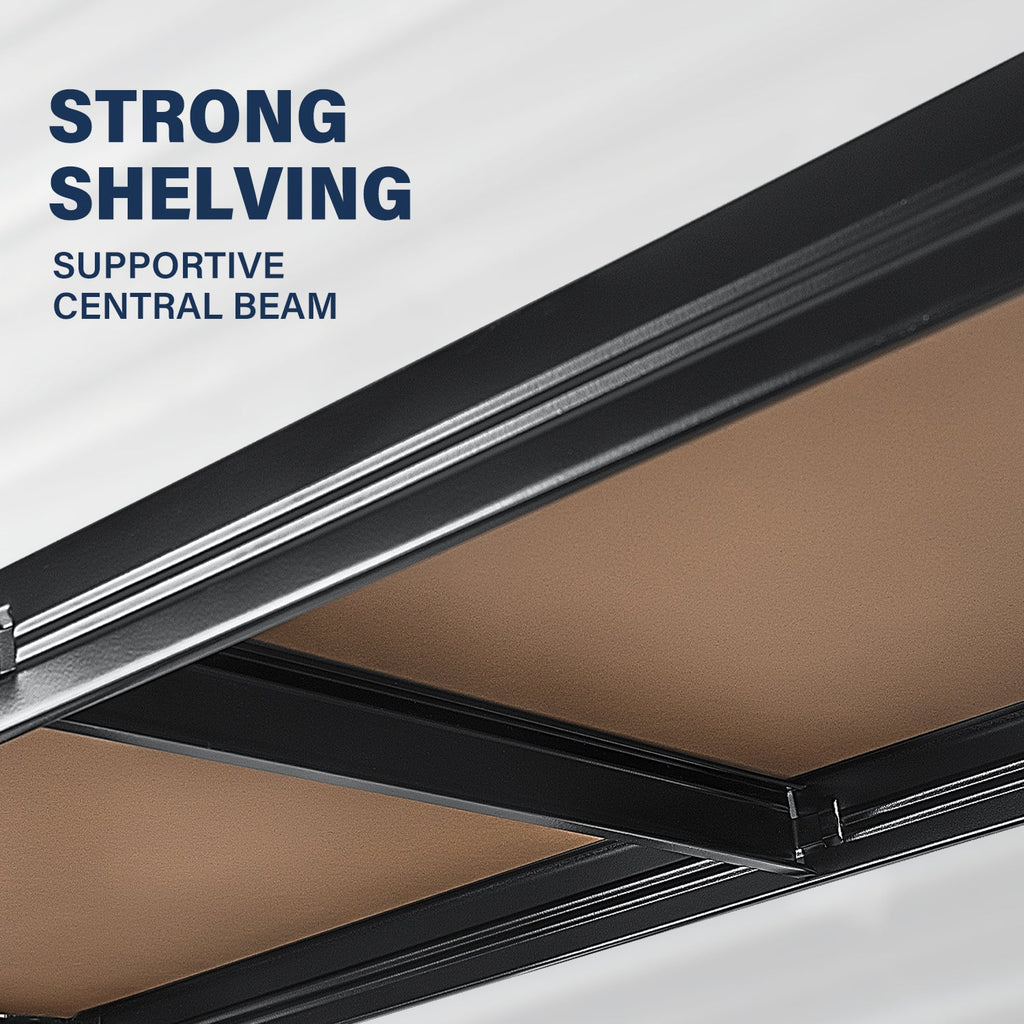 MasterSpec Garage Shelving Warehouse Shelf unit Storage Rack 1.8x0.9m