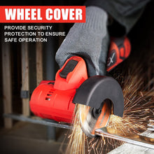 Load image into Gallery viewer, TOPEX 12V Cordless Angle Grinder Skin Only without Battery,with 2 Polishing disc &amp; 1 Wrench for Metal and Wood