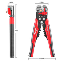 Load image into Gallery viewer, TOPEX 260-Piece Wire Stripper Self-Adjustable Crimper Plier Set Terminals Tools