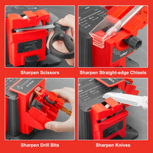 Load image into Gallery viewer, TOPEX 65W Electric Multifunction Sharpener SAA Drill Bit Knives Scissors Chisel
