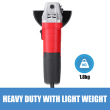 Load image into Gallery viewer, TOPEX Heavy Duty 900W 125mm 5" Angle Grinder w/ 50PCs 5" Cutting Discs