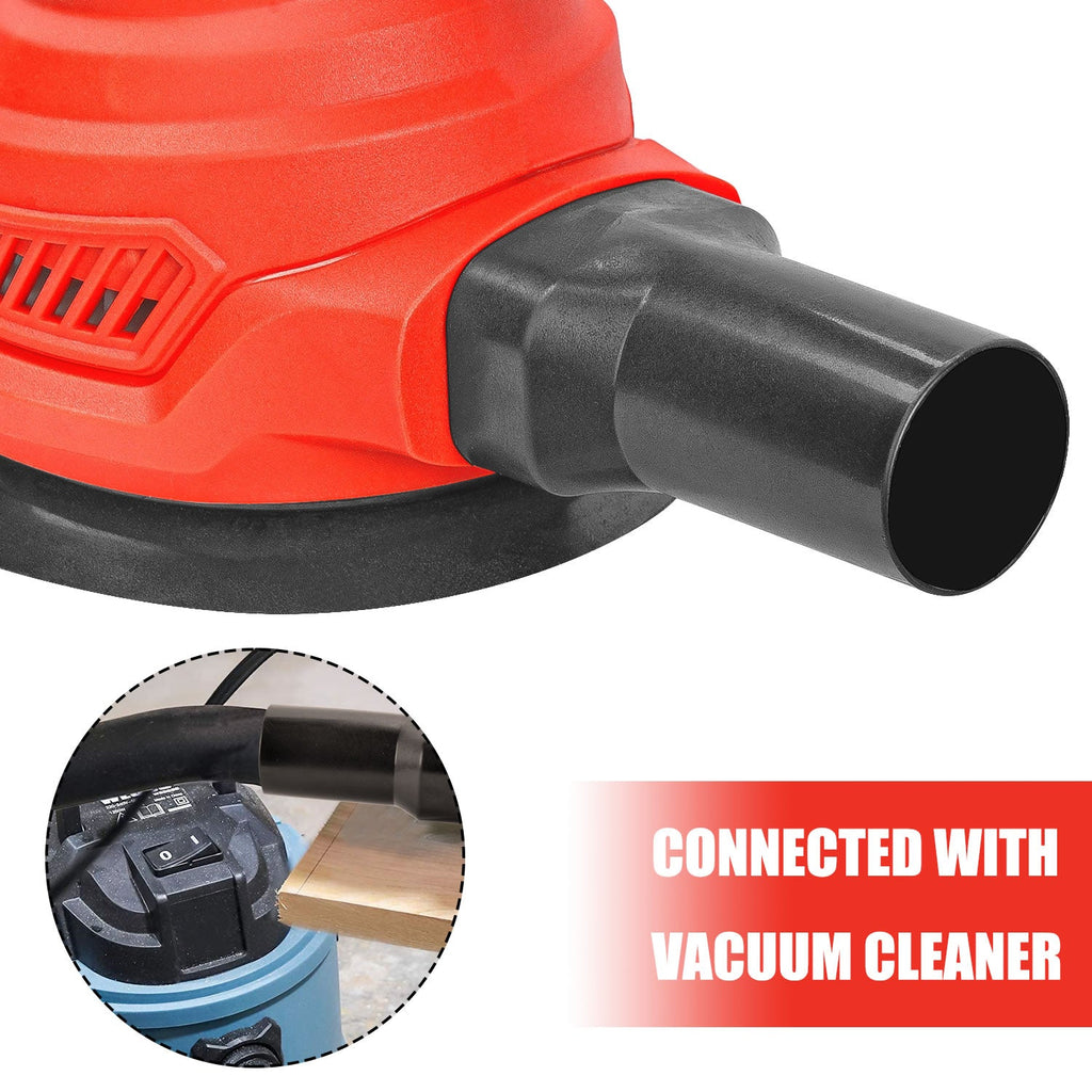 TOPEX 300W Random Orbital Sander Polisher Variable Speed +15pcs Sand Papers