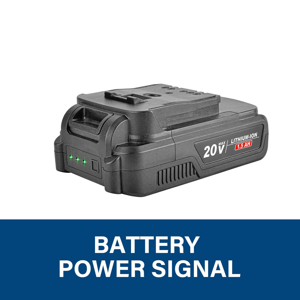 TOPEX 20V MAX Cordless Leaf Blower 1.5Ah Battery 200km/h