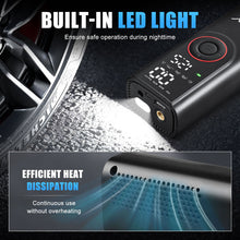 Load image into Gallery viewer, TOPEX 12V Car Tyre Inflator Portable Air Compressor Cordless Air Pump 150PSI Air Pump Dual Power Electric Tyre Pump for Car/ Motorcycle/ Bike/ Ball/ Custom