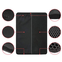 Load image into Gallery viewer, truepal 75 x 55cm Waterproof Double-Layer Cat Litter Mat Trapper Foldable Pad Pet Rug