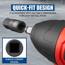 Load image into Gallery viewer, TOPEX 7-piece socket adaptor set 1/4" 3/8" and 1/2" universal joint socket adaptor