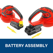 Load image into Gallery viewer, TOPEX 20V MAX Cordless Leaf Blower 1.5Ah Battery 200km/h