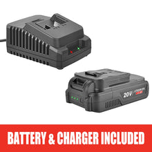 Load image into Gallery viewer, TOPEX 20V Cordless Combo Kit Hammer Drill &amp; Impact Driver w/ Fast Charger