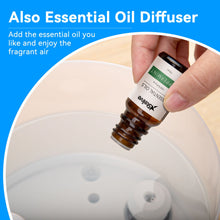 Load image into Gallery viewer, Stelive 2.5L Humidifier for Bedroom Children's Room, Cool Mist Humidifier and Essential Oil Diffuser Combo, Top Fill Humidifier for Baby, Home, Plant