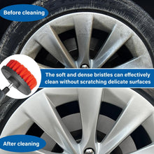 Load image into Gallery viewer, TOPEX 14-Piece Drill Brush Attachment Kit – 2-in-1 Cleaning &amp; Polishing Power Scrubber Set