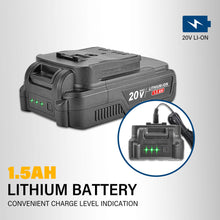 Load image into Gallery viewer, TOPEX 20V Cordless Twin Drill &amp; Impact Driver Set &amp; 32 Screwdriver Bits set