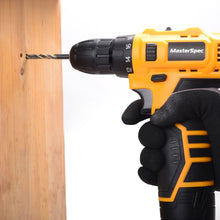 Load image into Gallery viewer, MasterSpec 12V Cordless Drill Driver Screwdriver Accessories W/2 Batteries