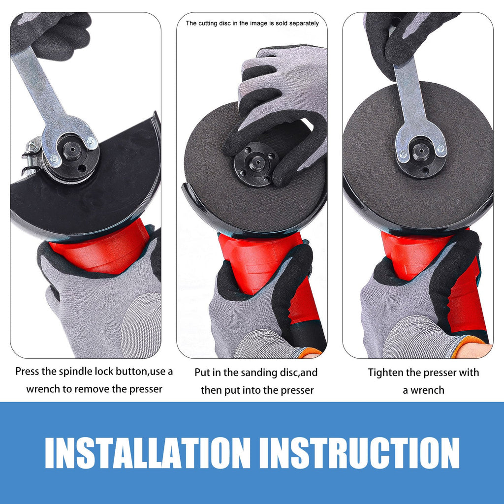 TOPEX Heavy Duty 900W 125mm 5inch Angle Grinder with Side Handle Protection Switch