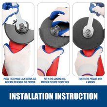 Load image into Gallery viewer, TOPEX 1200W Angle Grinder Heavy Duty 125mm 5" Angle Grinder w/ Cutting Disc