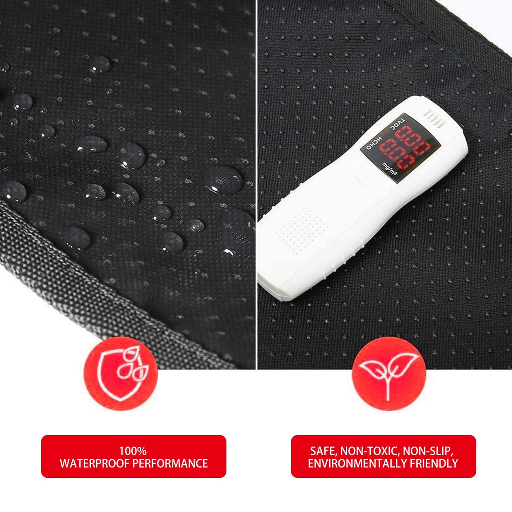 truepal 75 x 55cm Waterproof Double-Layer Cat Litter Mat Trapper Foldable Pad Pet Rug