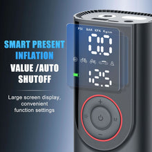 Load image into Gallery viewer, TOPEX 12V Car Tyre Inflator Portable Air Compressor Cordless Air Pump 150PSI Air Pump Dual Power Electric Tyre Pump for Car/ Motorcycle/ Bike/ Ball/ Custom