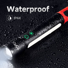 Load image into Gallery viewer, TOPEX LED Torch Rechargeable, 800 Lumens, 600M Super Bright Adjustable Focus Flashlight, 9 Lighting Modes, Waterproof Torch for Camping, Outdoor