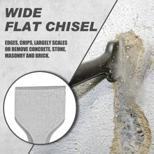 Load image into Gallery viewer, TOPEX 17 Piece SDS PLUS Rotary Hammer Drill Bits Set &amp; Chisel Bits Hole Tool Set