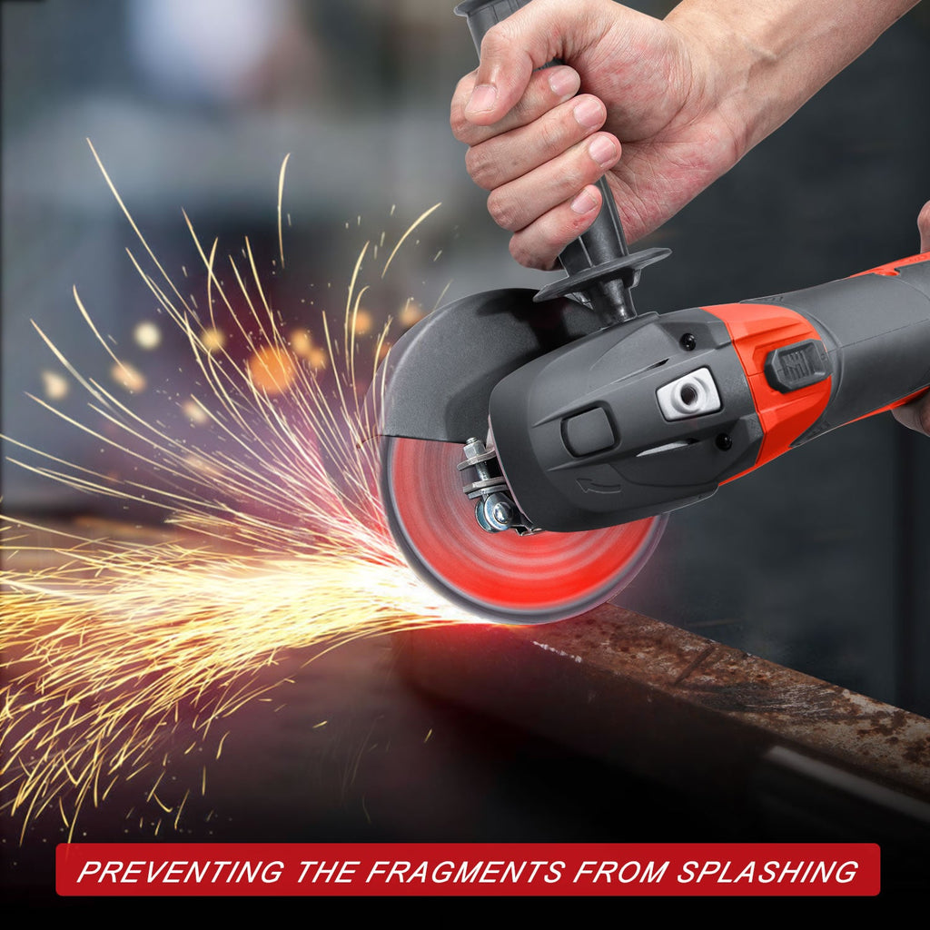 TOPEX 20V Cordless Angle Grinder 125mm Li-ion Grinding Cutting Power Tool