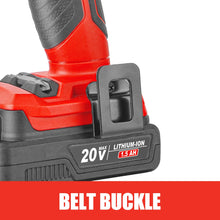 Load image into Gallery viewer, TOPEX 20V Cordless Combo Kit Hammer Drill &amp; Impact Driver w/ Fast Charger