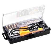 Load image into Gallery viewer, MasterSpec 37PC 30W Wood Burning Set Electric Soldering Iron Kit Iron Burner Hobby Kit