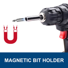 Load image into Gallery viewer, TOPEX 20V Cordless Twin Drill &amp; Impact Driver Set &amp; 32 Screwdriver Bits set