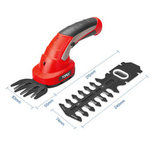Load image into Gallery viewer, TOPEX 4v 2in1 Cordless Grass Hedge  Trimmer Grass Shears Cutter Garden Tool