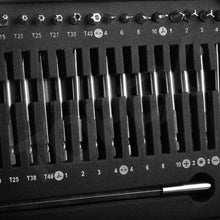 Load image into Gallery viewer, TOPEX 92PCS Ratchet Screwdriver Bits Set Ratcheting Driver Bits Kit Security bits precision bits set