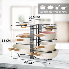 Load image into Gallery viewer, 8 Tier Dual Sided Pan Rack